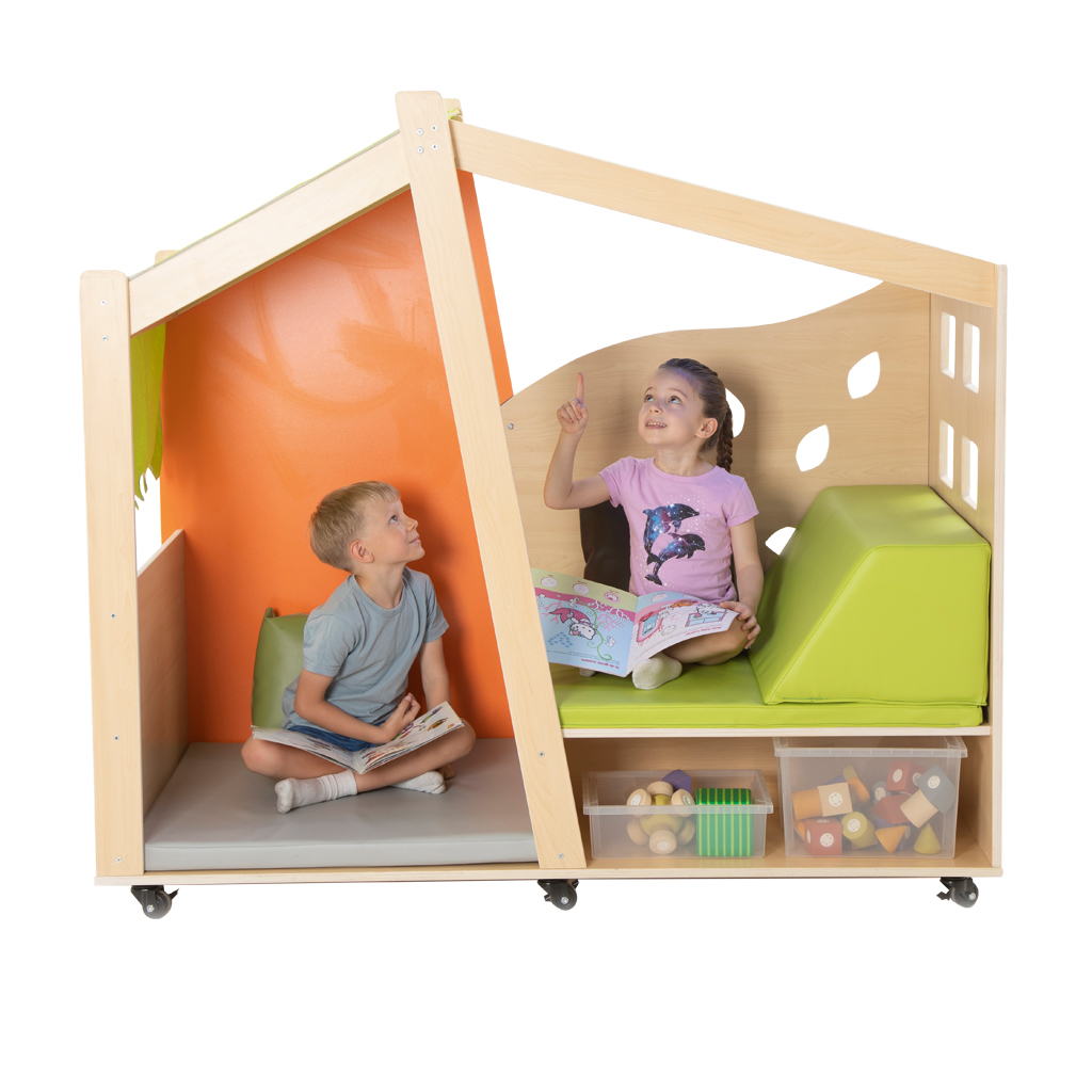 Mobiles Spiel- und Lesehaus