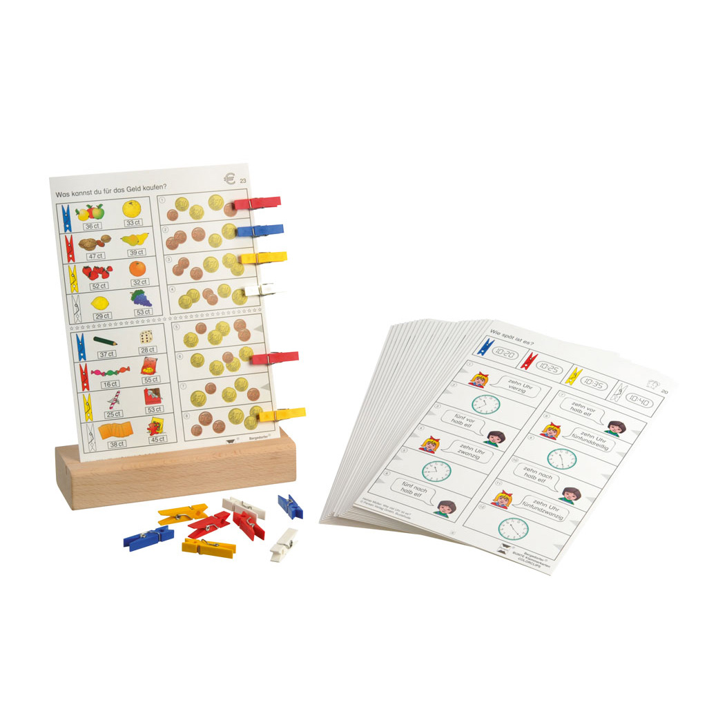 Bergedorfer Colorclips – Zahlenmauern, Rechenräder & Co.
