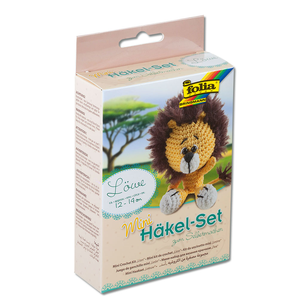 temp91934b-mini-haekeltier-set-loewePrYy5Ovc29ClV Folia® Häkel-Set „Amigurumi-Tiere“