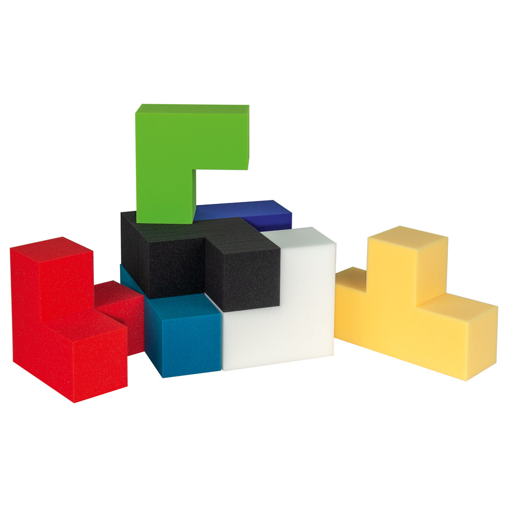 Riesen Soma-Würfel, farbig Riesen Soma-Würfel, farbig