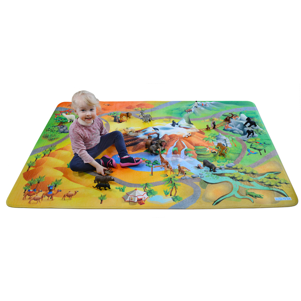 Spielteppich „Super-Soft“ – Wildnis-Teppich