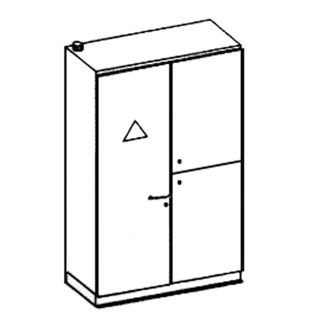 Chemikalienkombischrank