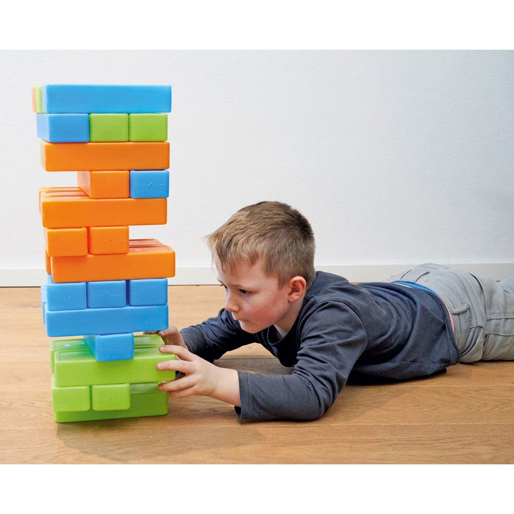 Wackelturm und Domino 2 in 1 Wackelturm und Domino 2 in 1