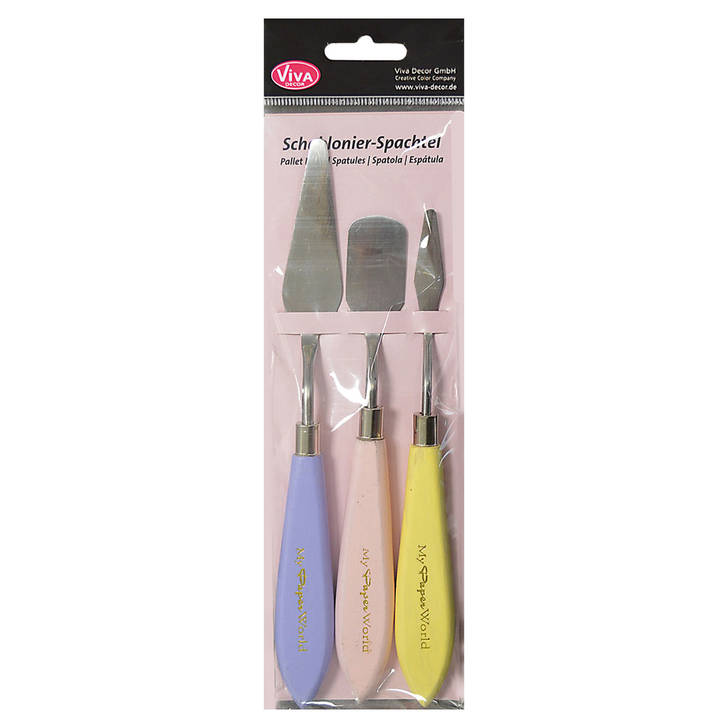 Schablonier-Spachtel 3-er Set