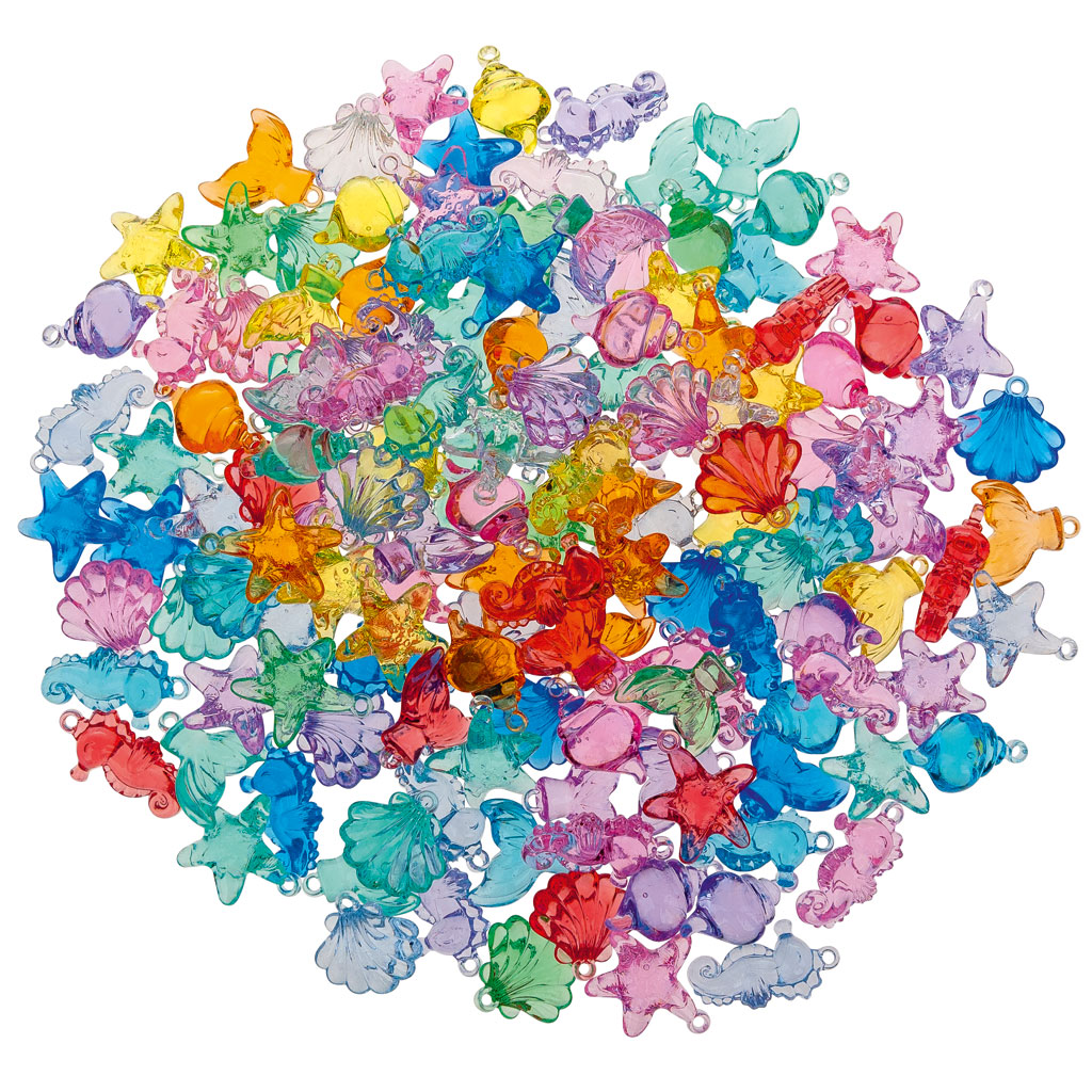 Meerestiere-Anhänger, ca, 140 Stück