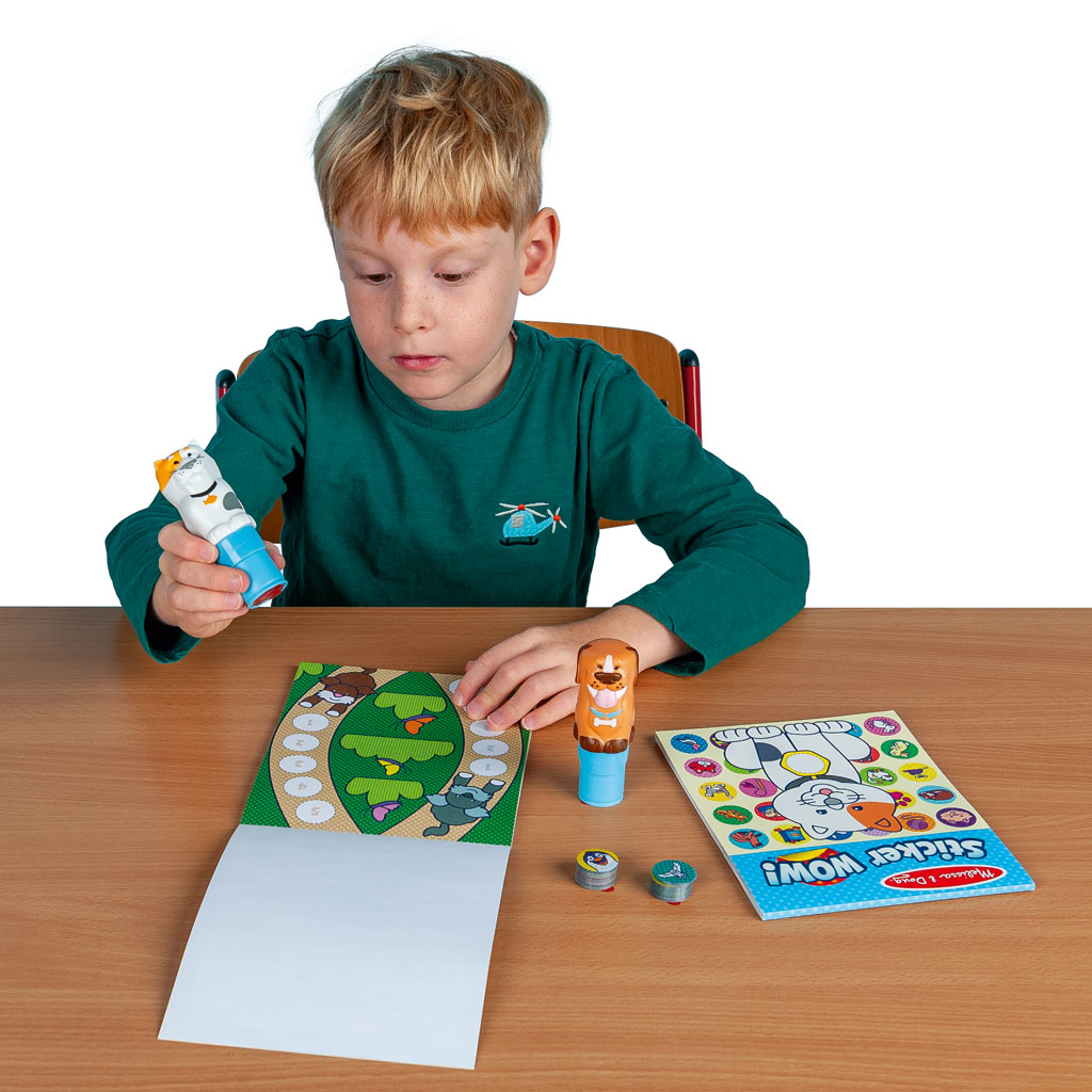 Melissa & Doug Stempelset Tiere, 2er-Set