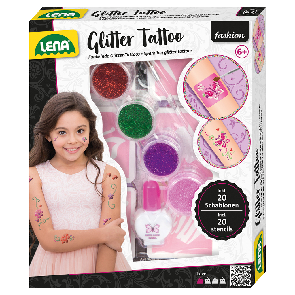 Glitter Tattoo-Bild Auf diesem Bild ist das Produkt mit der Art.Nr.: W-83707 zu sehen
