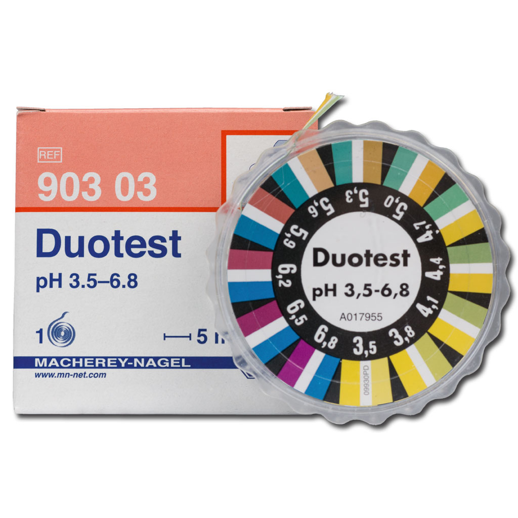 W-50189 DUOTEST-Indikatorpapier pH-Meßbereich 3,5-6,8