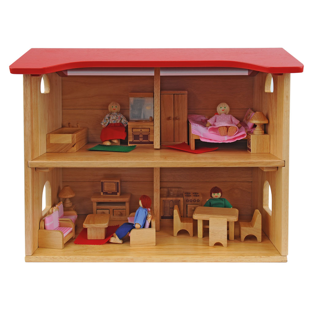 Puppenhaus Komplettset Puppenhaus Komplettset