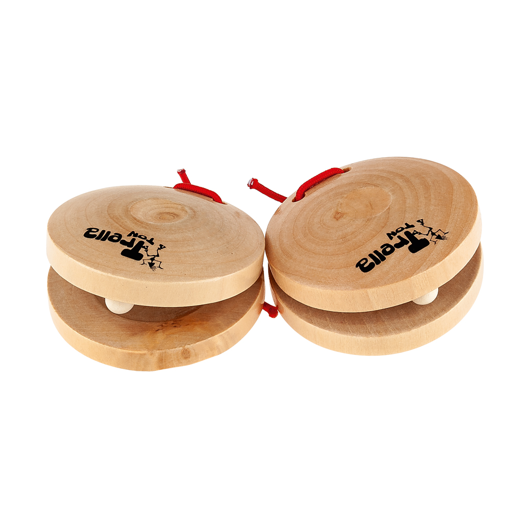 TrellaTon® Kastagnetten aus Holz, 1 Paar-Bild Auf diesem Bild ist das Produkt mit der Art.Nr.: W-10103 zu sehen