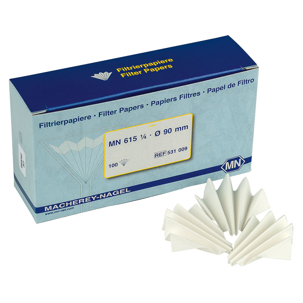 Faltenfilter, 100 Stück
