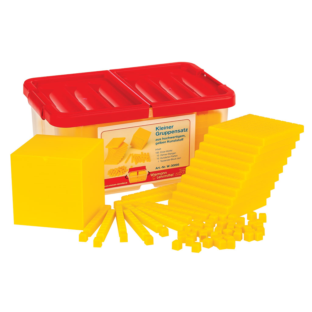 Würfelsatz-Zehnersystem – Kleiner Gruppensatz Würfelsatz-Zehnersystem – Kleiner Gruppensatz