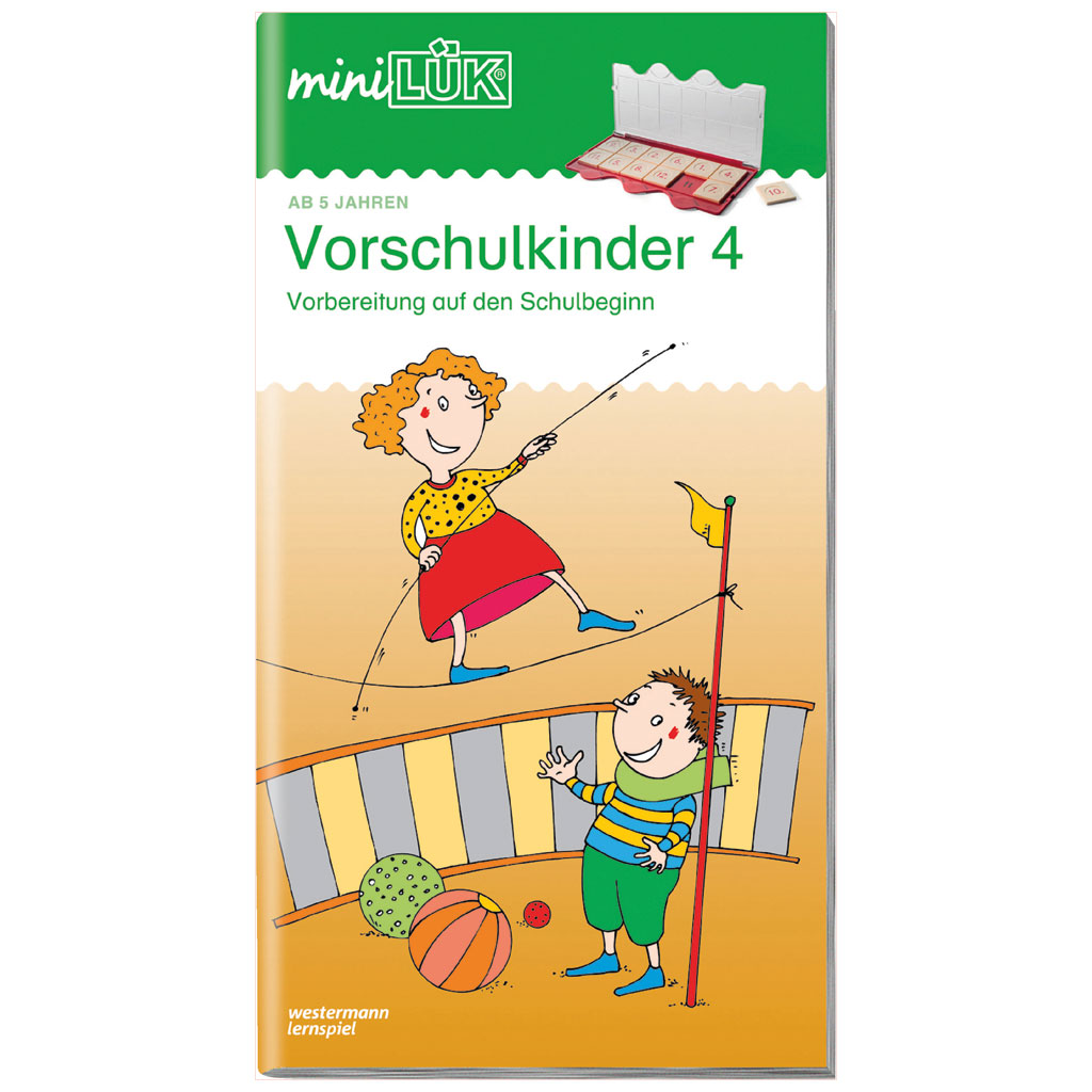 miniLÜK Vorschulkinder 4 Vorbereitung auf den Schulbeginn miniLÜK Vorschulkinder 4 Vorbereitung auf den Schulbeginn