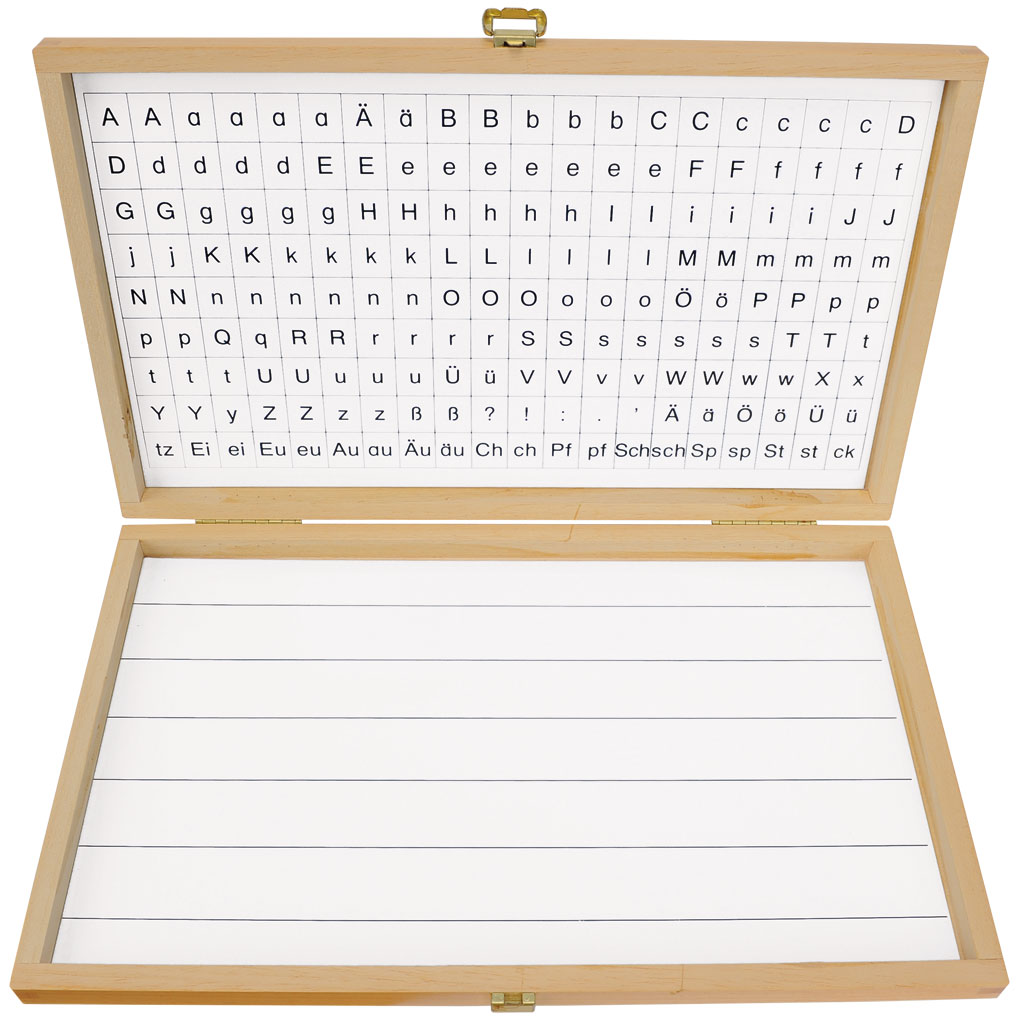 Magnetischer Buchstabenkasten Magnetischer Buchstabenkasten