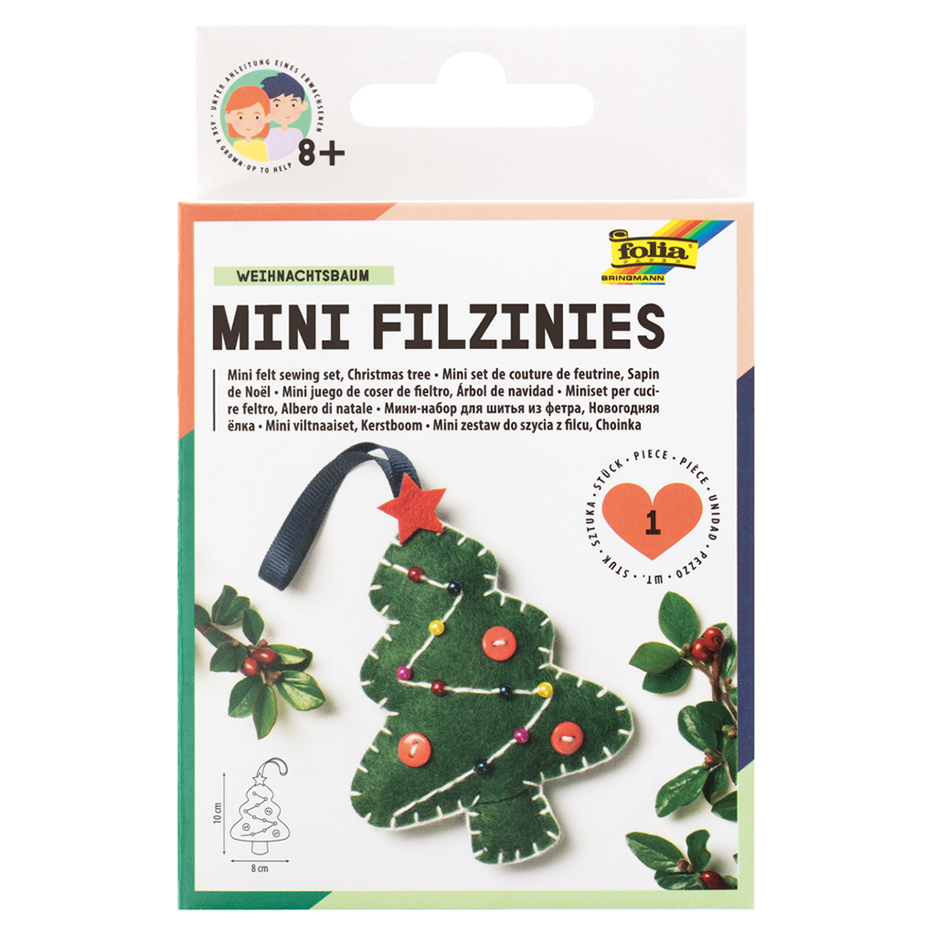 Folia® Mini Filzinies Weihnachtsbaum Folia® Mini Filzinies Weihnachtsbaum
