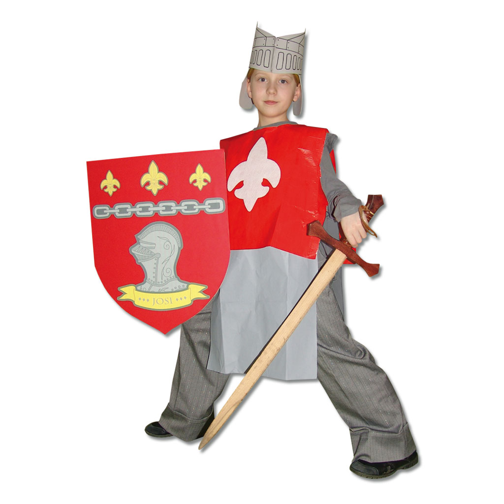 Blanko-Kostüm Kleid