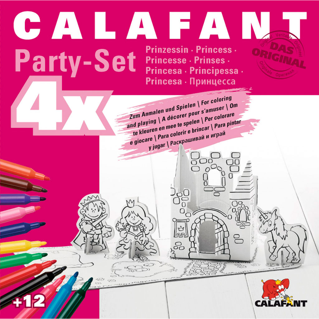 Calafant Prinzessin-Set für 4 Kinder