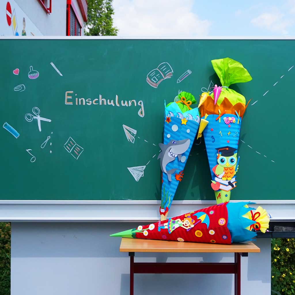 Schultüten-Bastelset - Motiv Hai