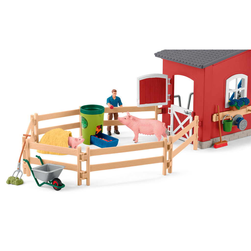 Schleich® Große Farm mit Tieren und Zubehör