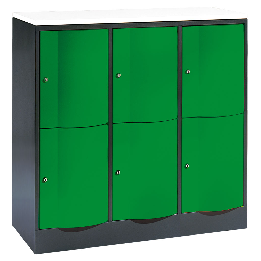 Großraum-Schließfachschrank, 3-reihig Großraum-Schließfachschrank, 3-reihig