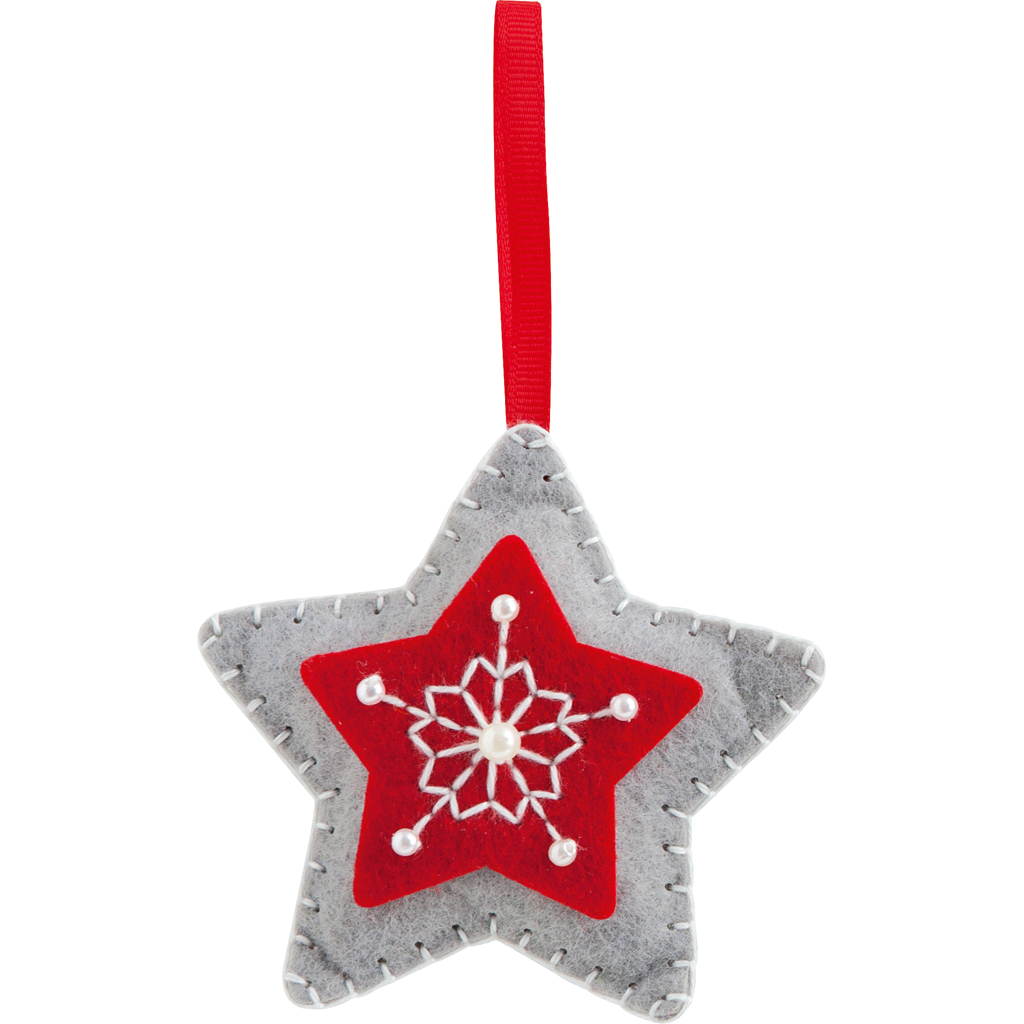 Folia® Mini Filzinies Stern-Bild Auf diesem Bild ist das Produkt mit der Art.Nr.: W-93645 zu sehen