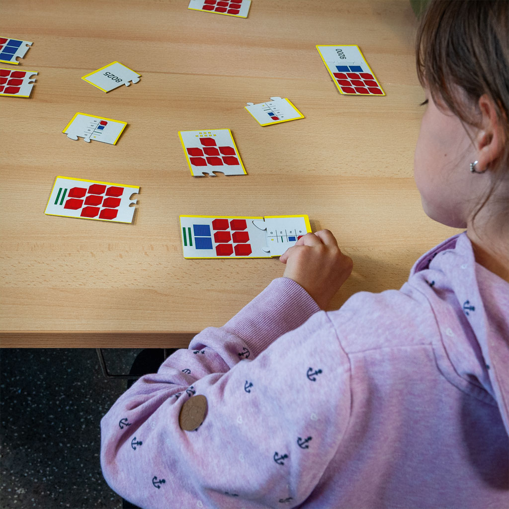 Puzzle – Zahlendarstellung bis 1.000 Puzzle – Zahlendarstellung bis 1.000