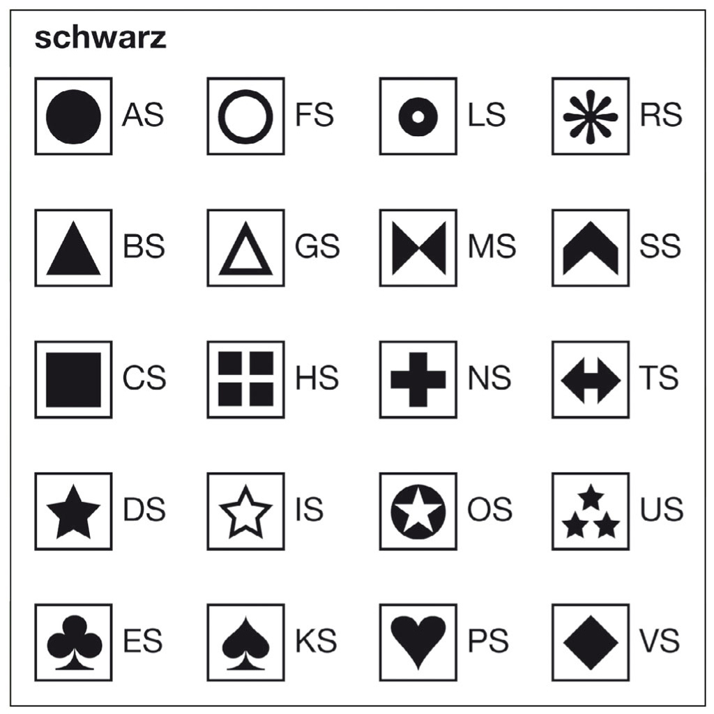 Symbol, einzeln grün / V