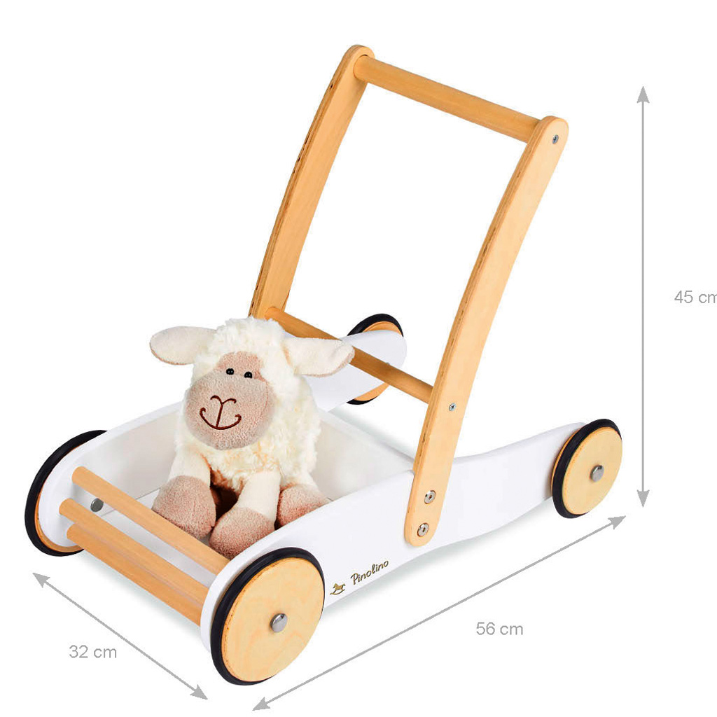 Lauflernwagen - Uli, weiß