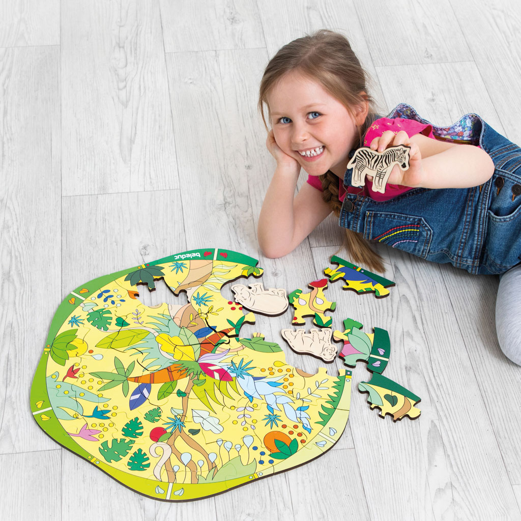 XXL-Puzzle Wilde Tiere
