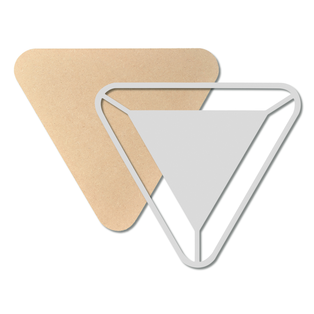 Verkehrsschild Nr. 205 zum Selberbauen