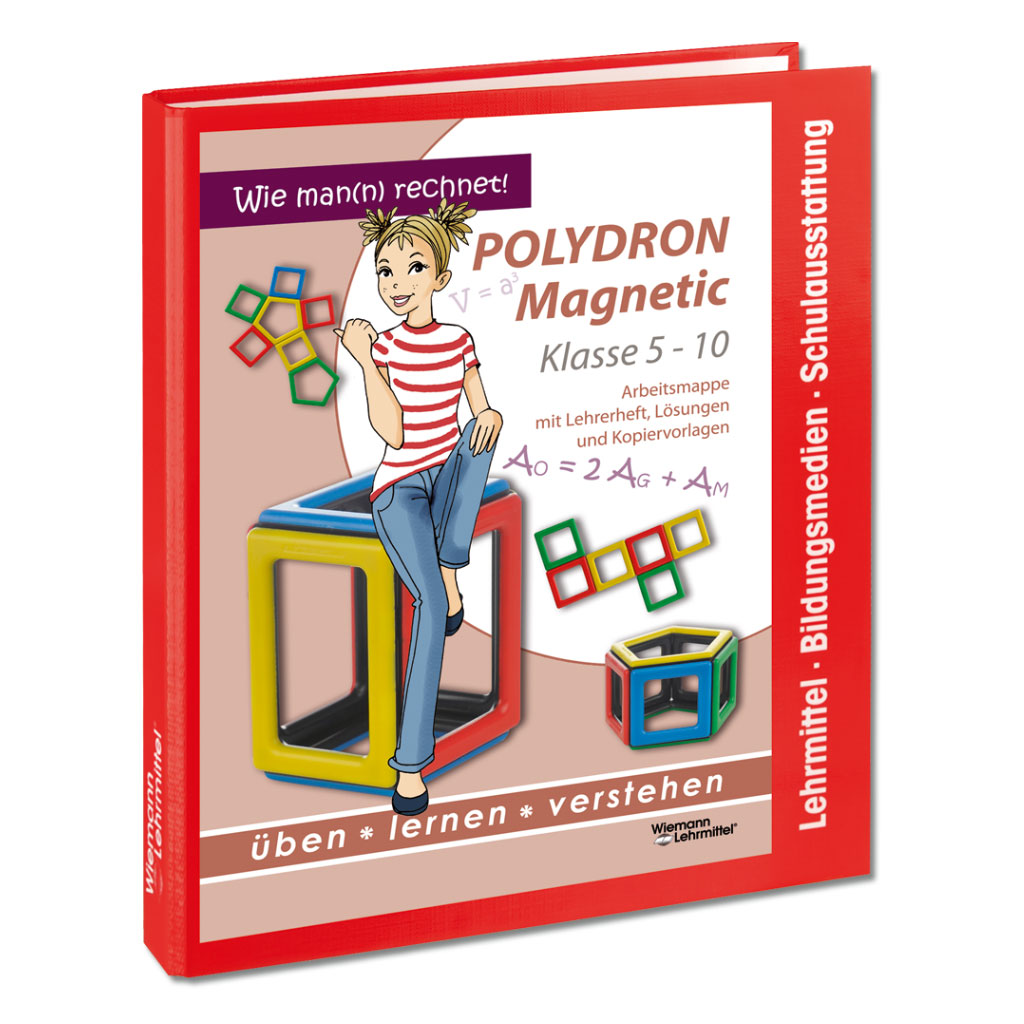 Arbeitsmappe Magnetic Polydron, Klasse 5–10
