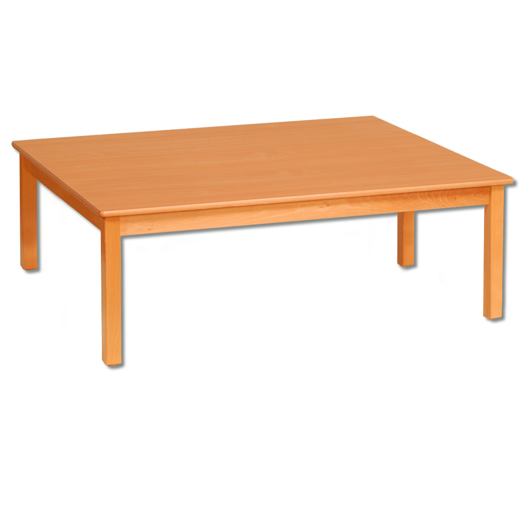 Rechtecktisch aus Massivholz