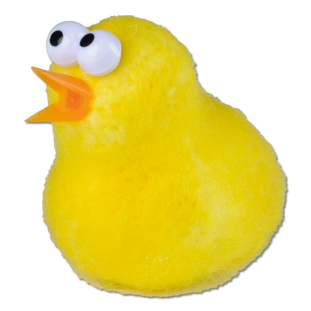 Osterküken aus Styropor, 5 Stück