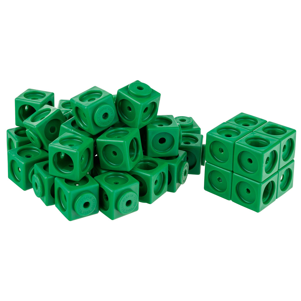 Riesen-Steckwürfel, 40 Stück Riesen-Steckwürfel, 40 Stück