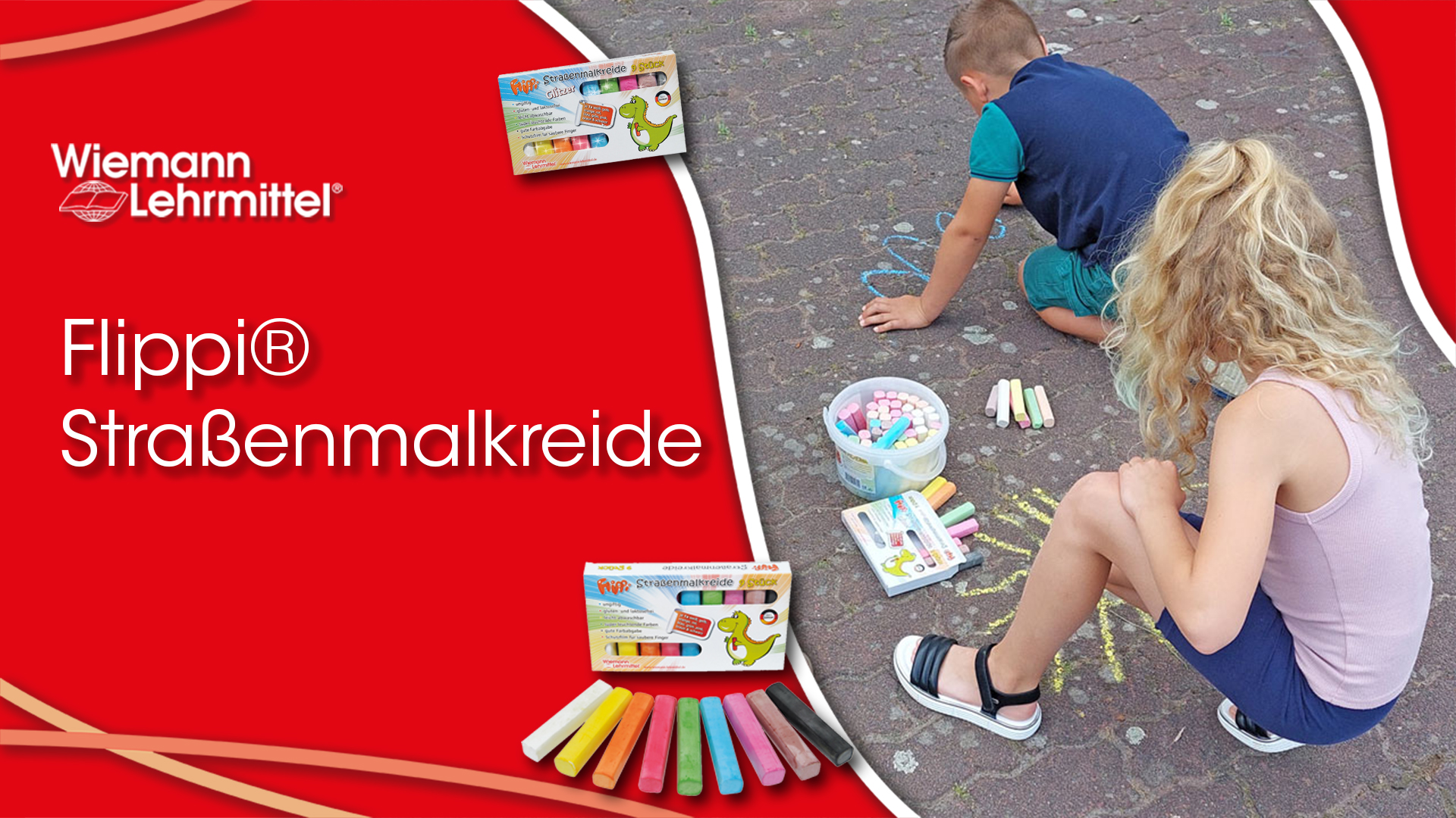 W-93326_W-93327_W-93204_W-93205_Flippi-Straenmalkreide_Wiemann-Lehrmittel Video_zu_W-93326_W-93327_W-93204_W-93205_Flippi-Straenmalkreide_Wiemann-Lehrmittel