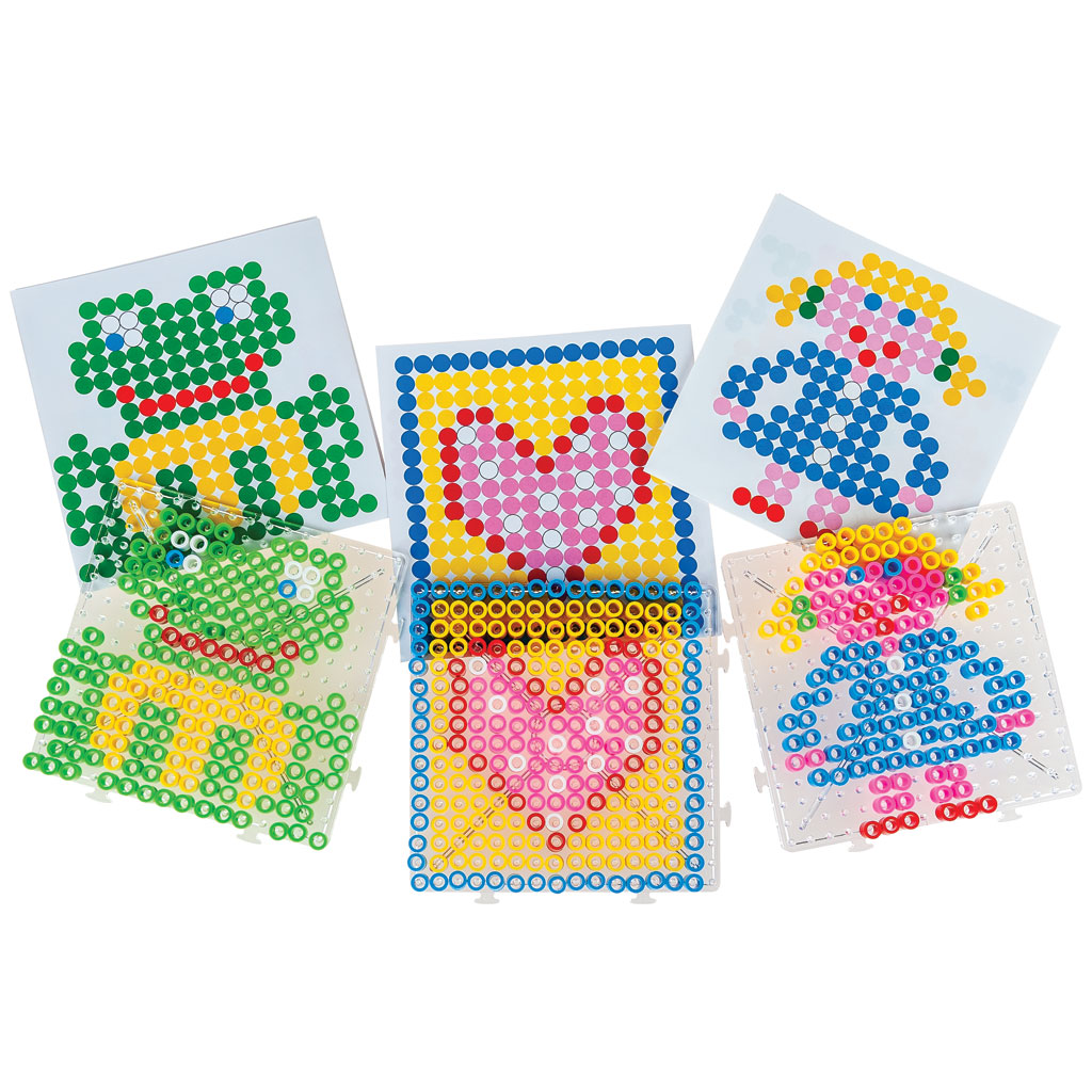 Motivsteckplatten für XL-Bügelperlen