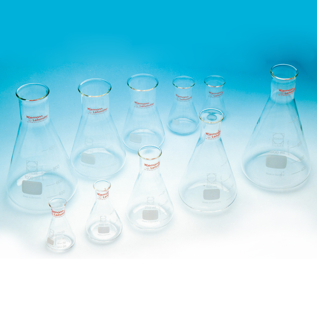 Erlenmeyerkolben, Duran, Enghals, 1 Stück