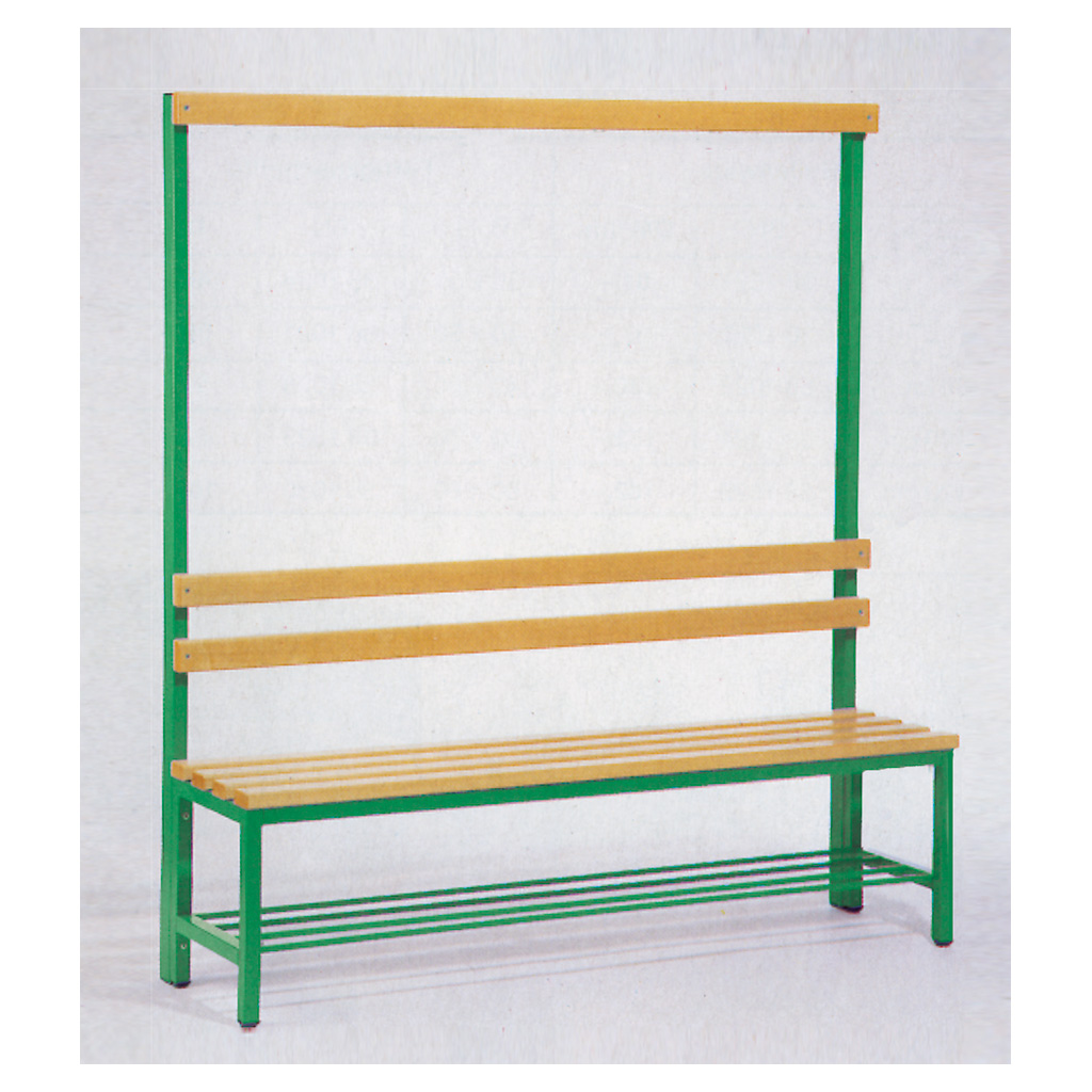 Umkleidebank einseitig