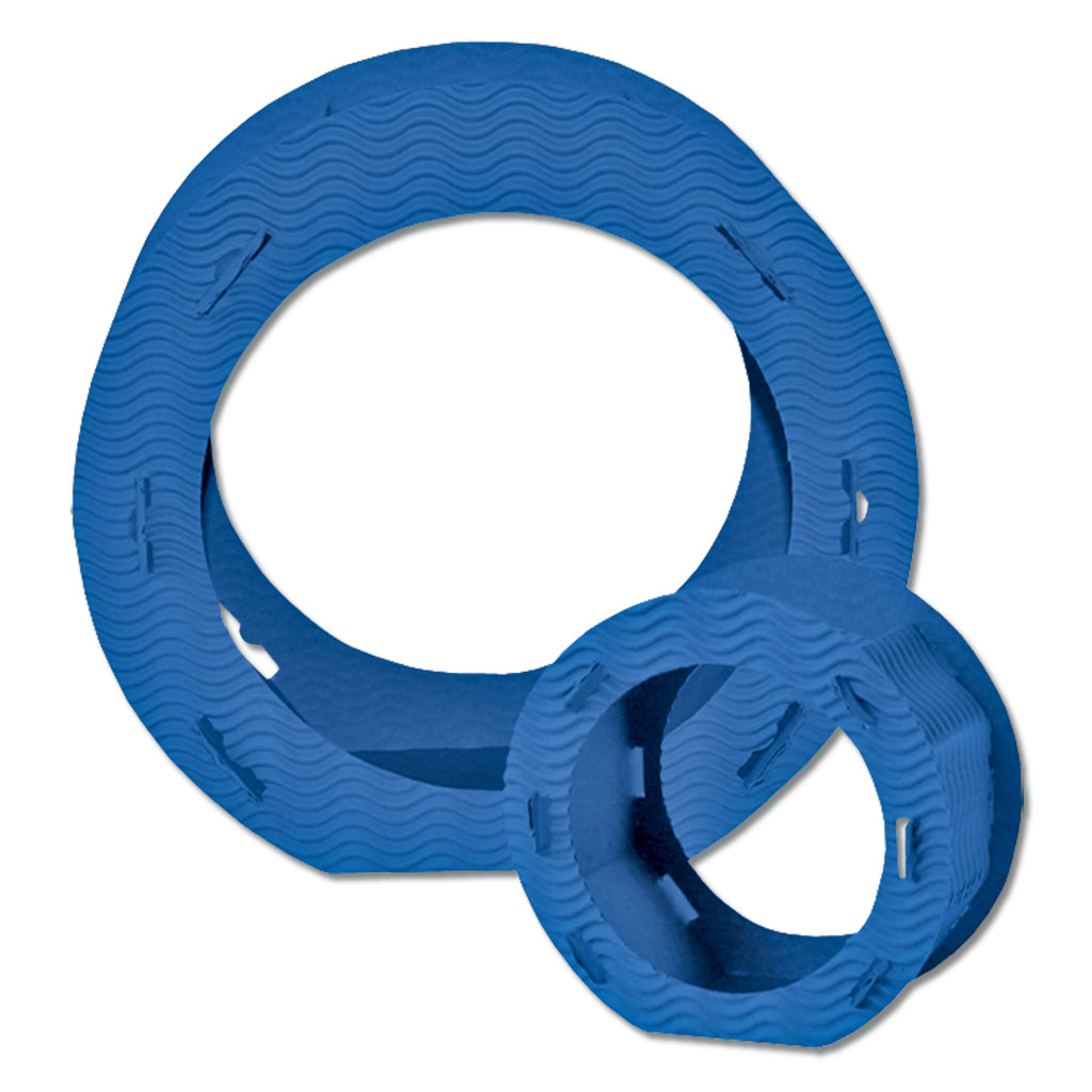 Große Laternen-Stanzformen - dunkelblau