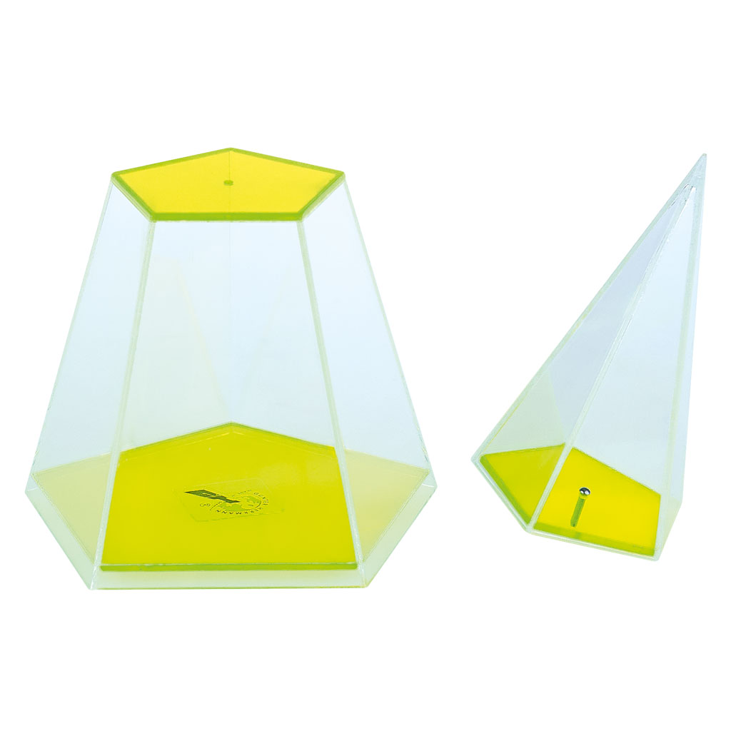 Pyramide, 5-seitig, mit abnehmbarer Spitze