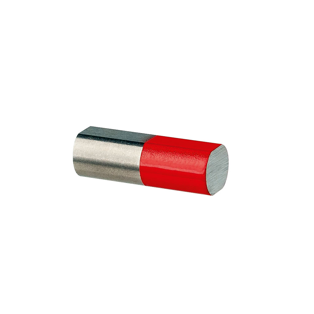 Magnet, AINiCo, Nordpol rot markiert