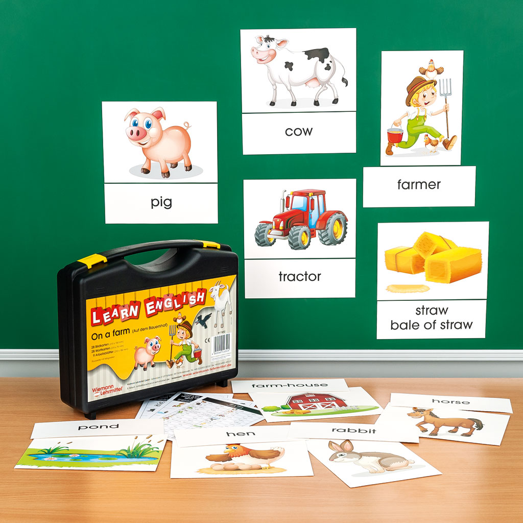 LEARN ENGLISH On a farm – Auf dem Bauernhof LEARN ENGLISH On a farm – Auf dem Bauernhof