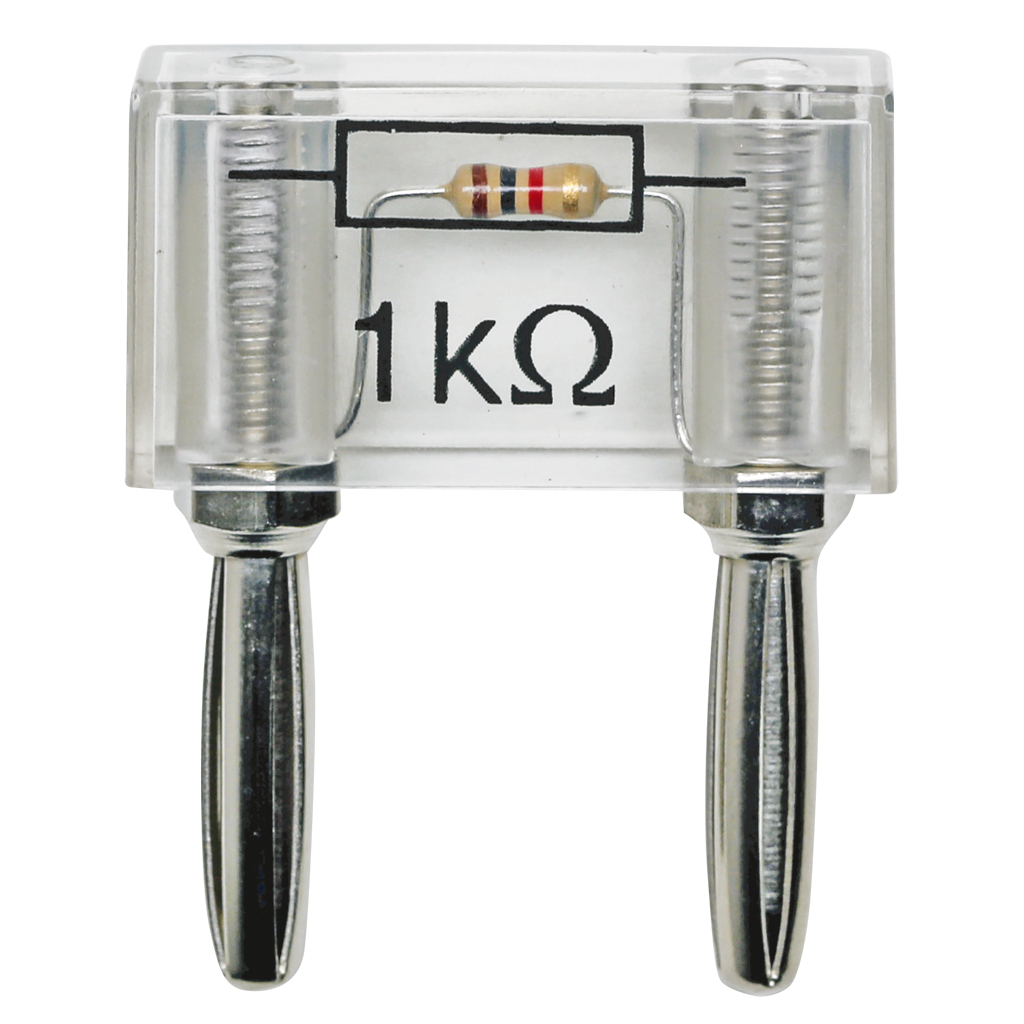 Widerstand auf Steckelement