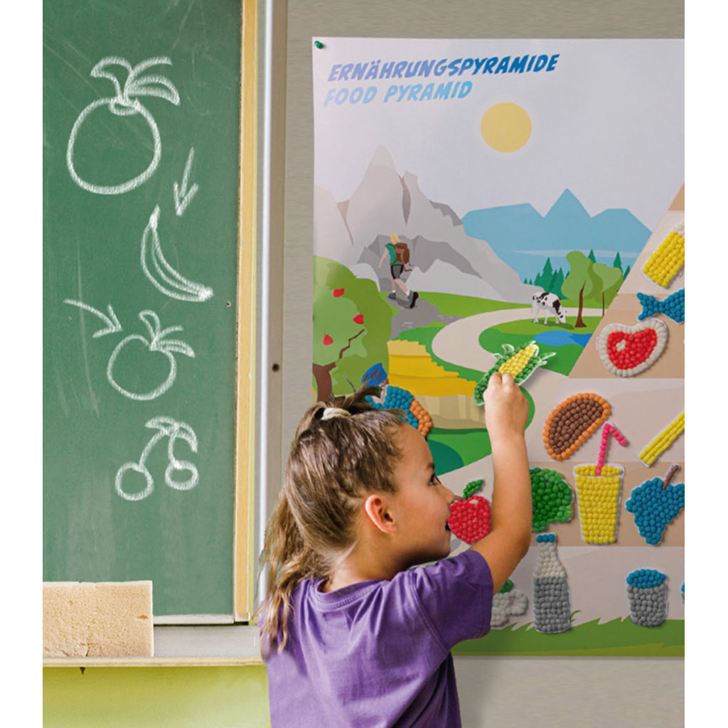 PlayMais® Lebensmittelpyramide, Poster