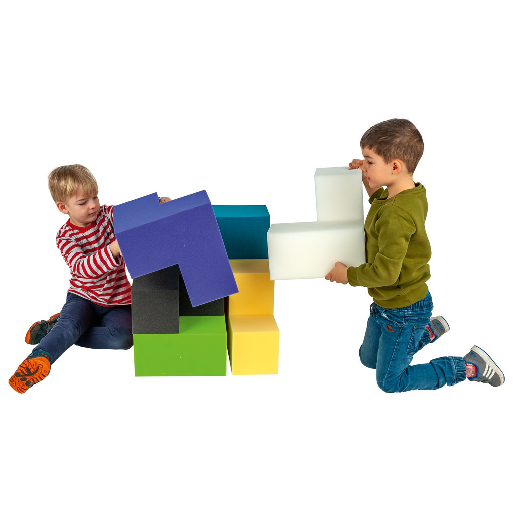 Riesen Soma-Würfel, farbig-Bild Auf diesem Bild ist das Produkt mit der Art.Nr.: W-30962 zu sehen