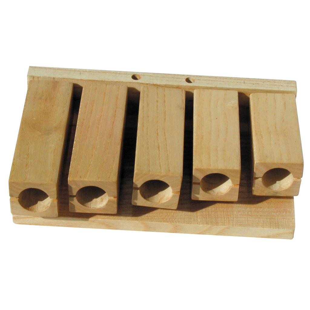 Wooden Agogo Set