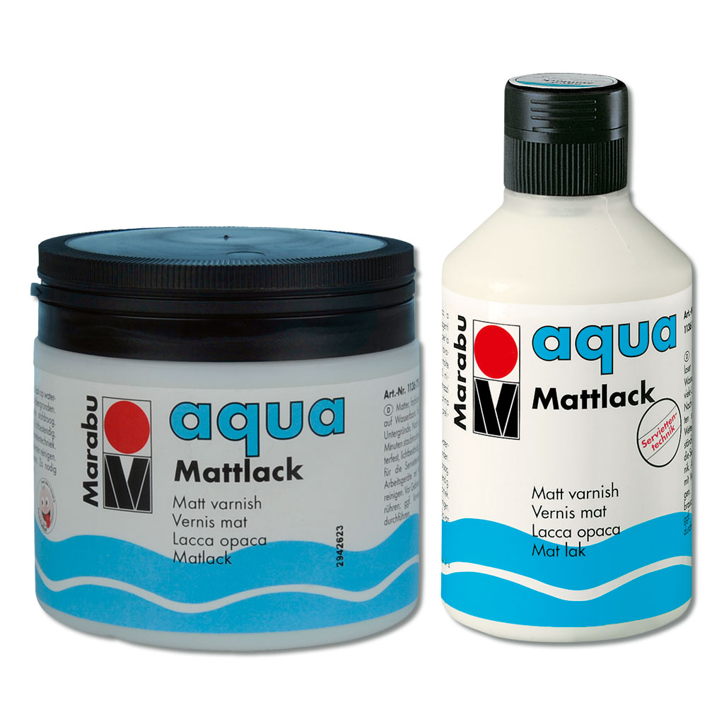 Marabu Aqualack Mattlack, in 2 verschiedenen Größen