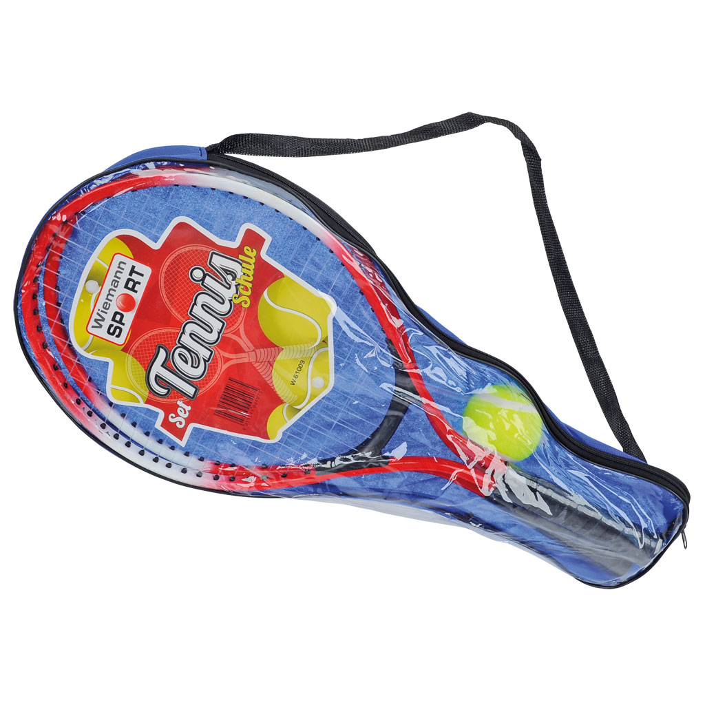Tennis-Set mit 2 Schlägern-Bild Auf diesem Bild ist das Produkt mit der Art.Nr.: W-61009 zu sehen