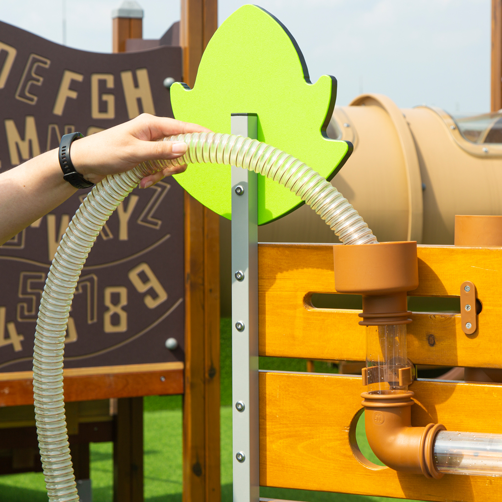 Mobile Outdoor-Wasserspiel-Anlage
