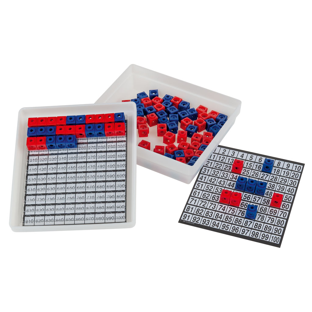 Steckwürfel-Multibox mit 2 Farben